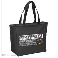 Astrophysics Telescope Astronomer Stars Galaxy Astrology Tote Bag thumb 2