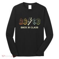 Abcd Teacher  Back To School Teacher Student Rock Long Sleeve Shirt thumb 0