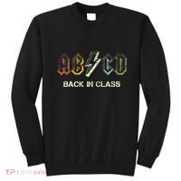 Abcd Teacher  Back To School Teacher Student Rock Sweatshirt thumb 0