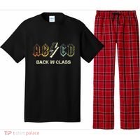 Abcd Teacher  Back To School Teacher Student Rock Pajama Set thumb 0