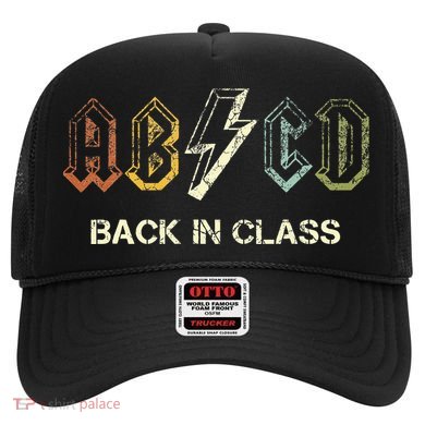 Abcd Teacher  Back To School Teacher Student Rock Hat
