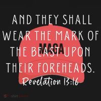 Anti Trump Bible Verse And They Shall Wear The Mark Feminist Women's Tank Top thumb 5