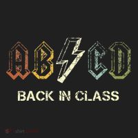 Abcd Teacher  Back To School Teacher Student Rock Women's Sweatshirt thumb 2