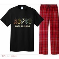 Abcd Teacher  Back To School Teacher Student Rock Pajama Set thumb 0