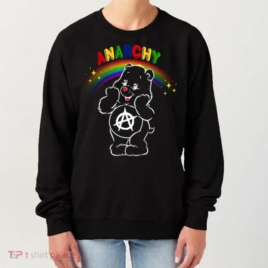 Anarchy Teddy Bear Women's Sweatshirt