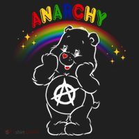 Anarchy Teddy Bear Women's Sweatshirt thumb 2