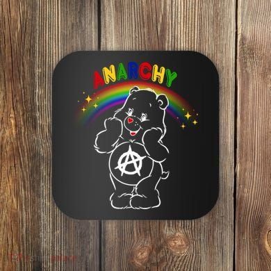 Anarchy Teddy Bear Coaster