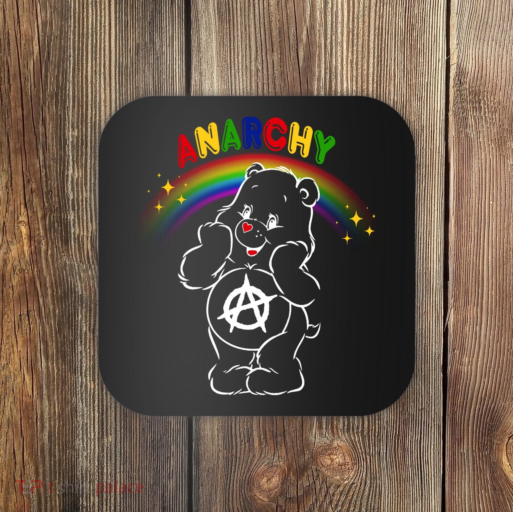 Anarchy Teddy Bear Coaster