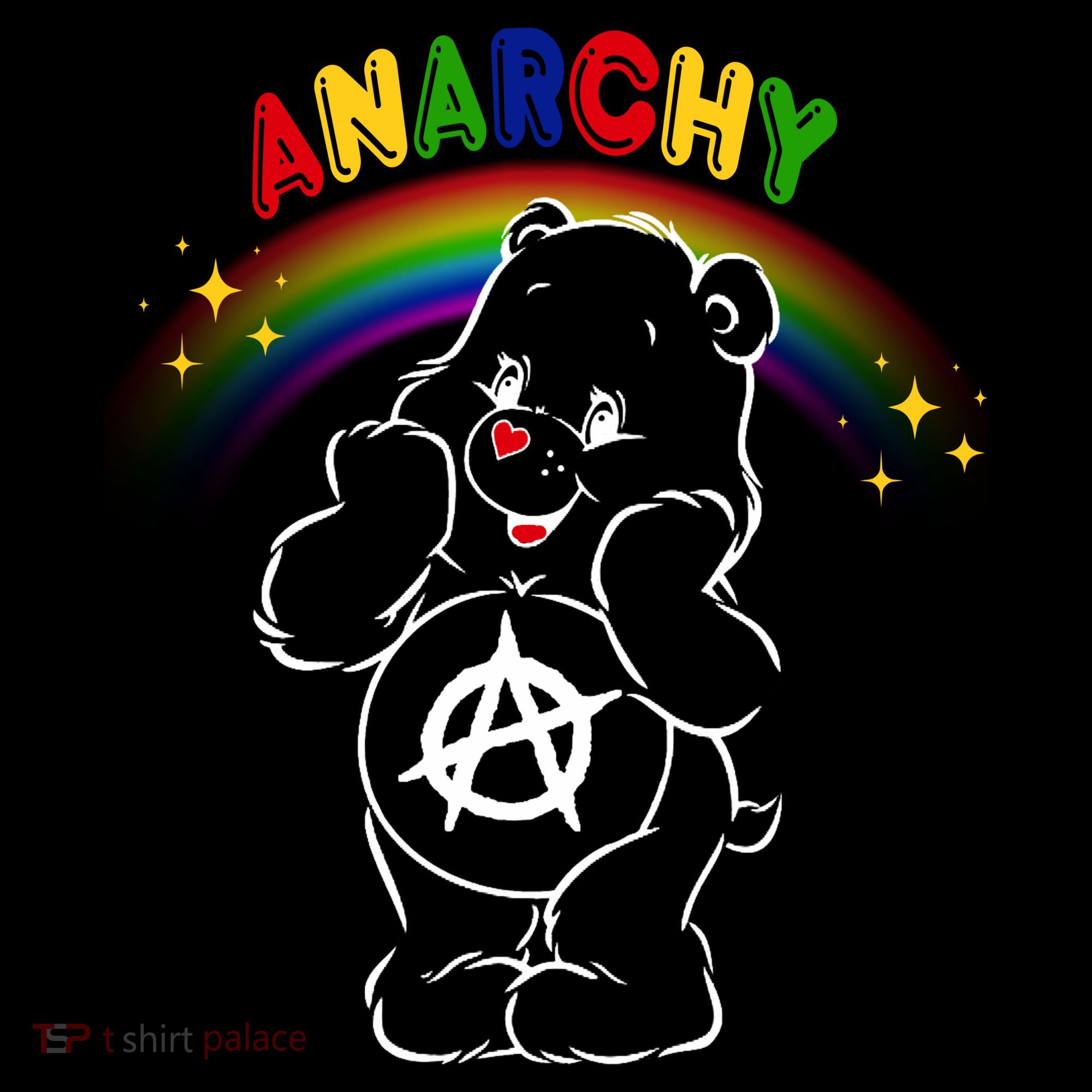 Anarchy Teddy Bear Tote Bag