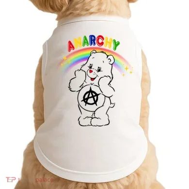 Anarchy Teddy Bear Doggie Tank