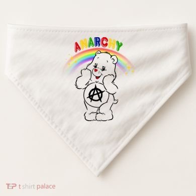 Anarchy Teddy Bear USA-Made Doggie Bandana