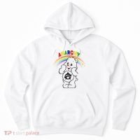 Anarchy Teddy Bear Hoodie thumb 0