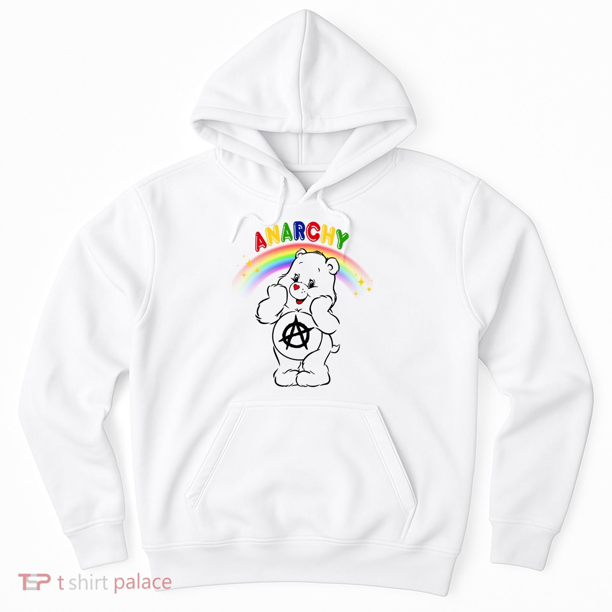 Anarchy Teddy Bear Hoodie