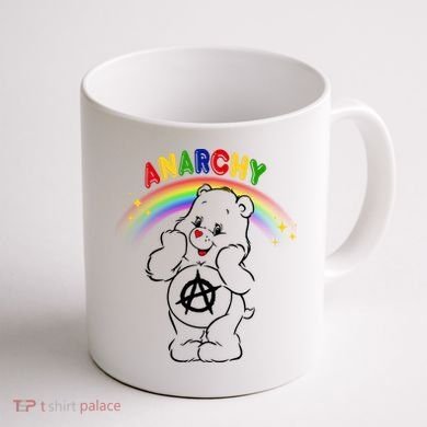 Anarchy Teddy Bear Coffee Mug back