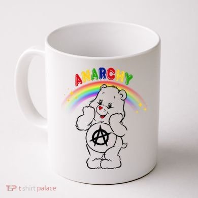 Anarchy Teddy Bear Coffee Mug