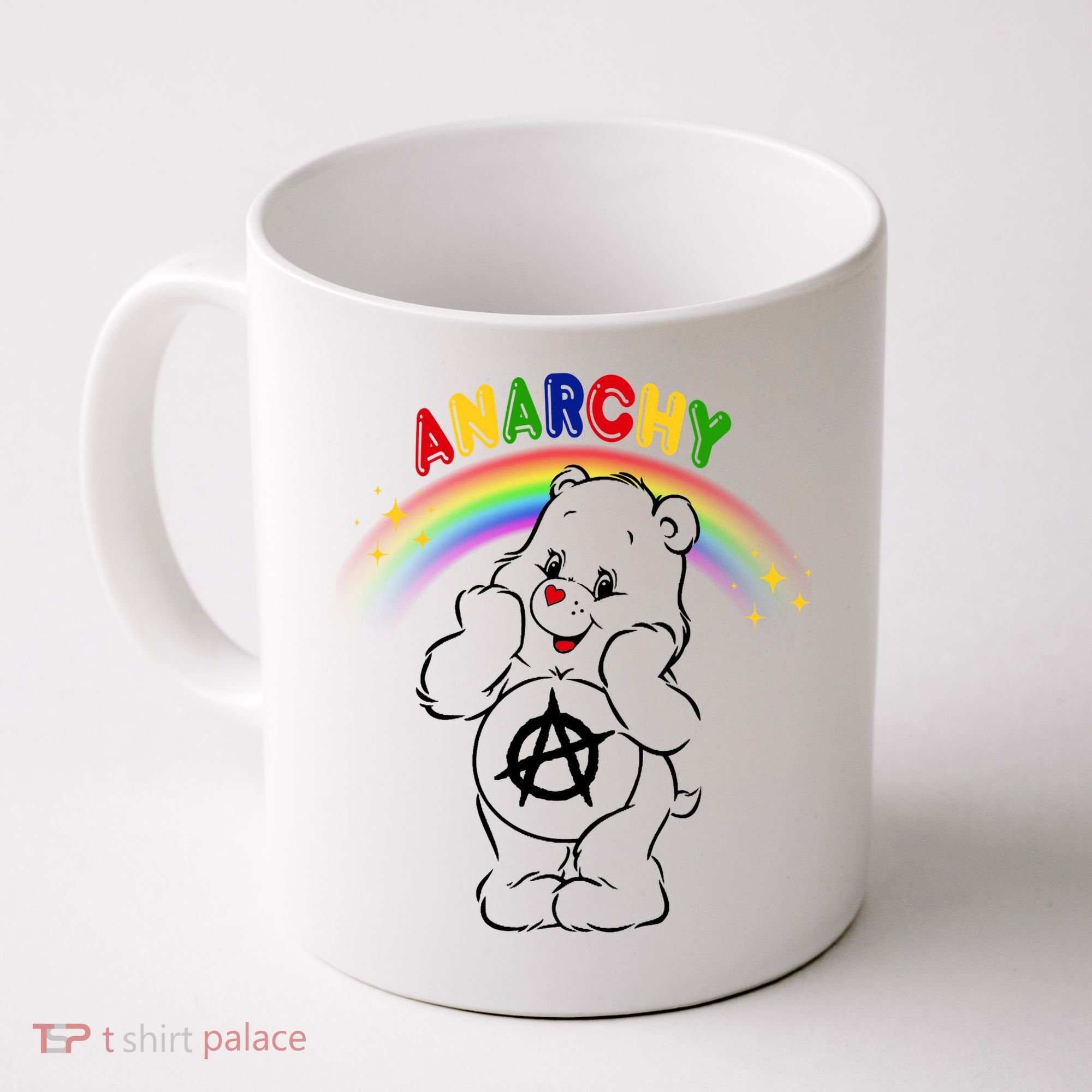 Anarchy Teddy Bear Coffee Mug