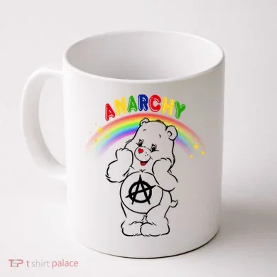 Anarchy Teddy Bear Coffee Mug