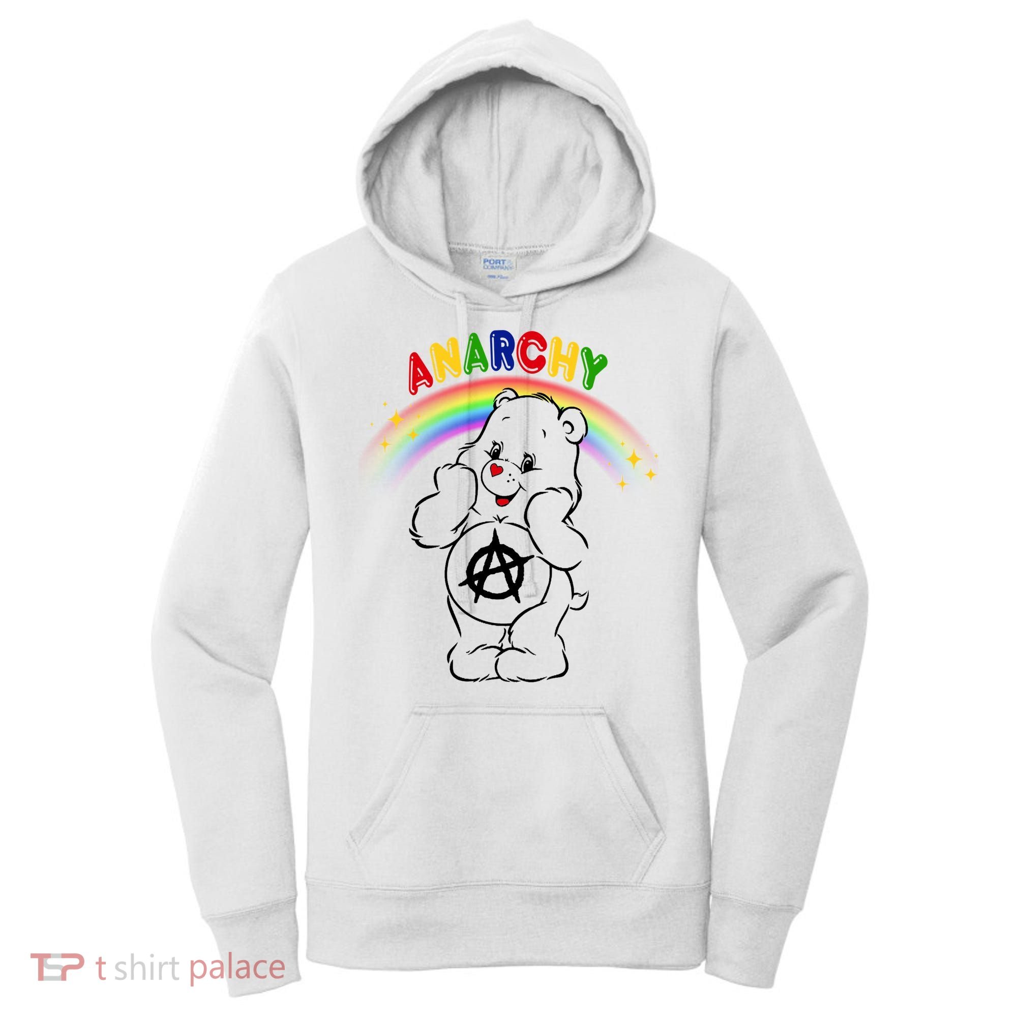 Anarchy Teddy Bear Women's Hoodie