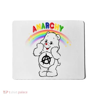 Anarchy Teddy Bear Mousepad