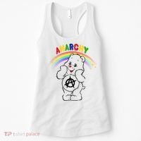 Anarchy Teddy Bear Women's Tank Top thumb 0