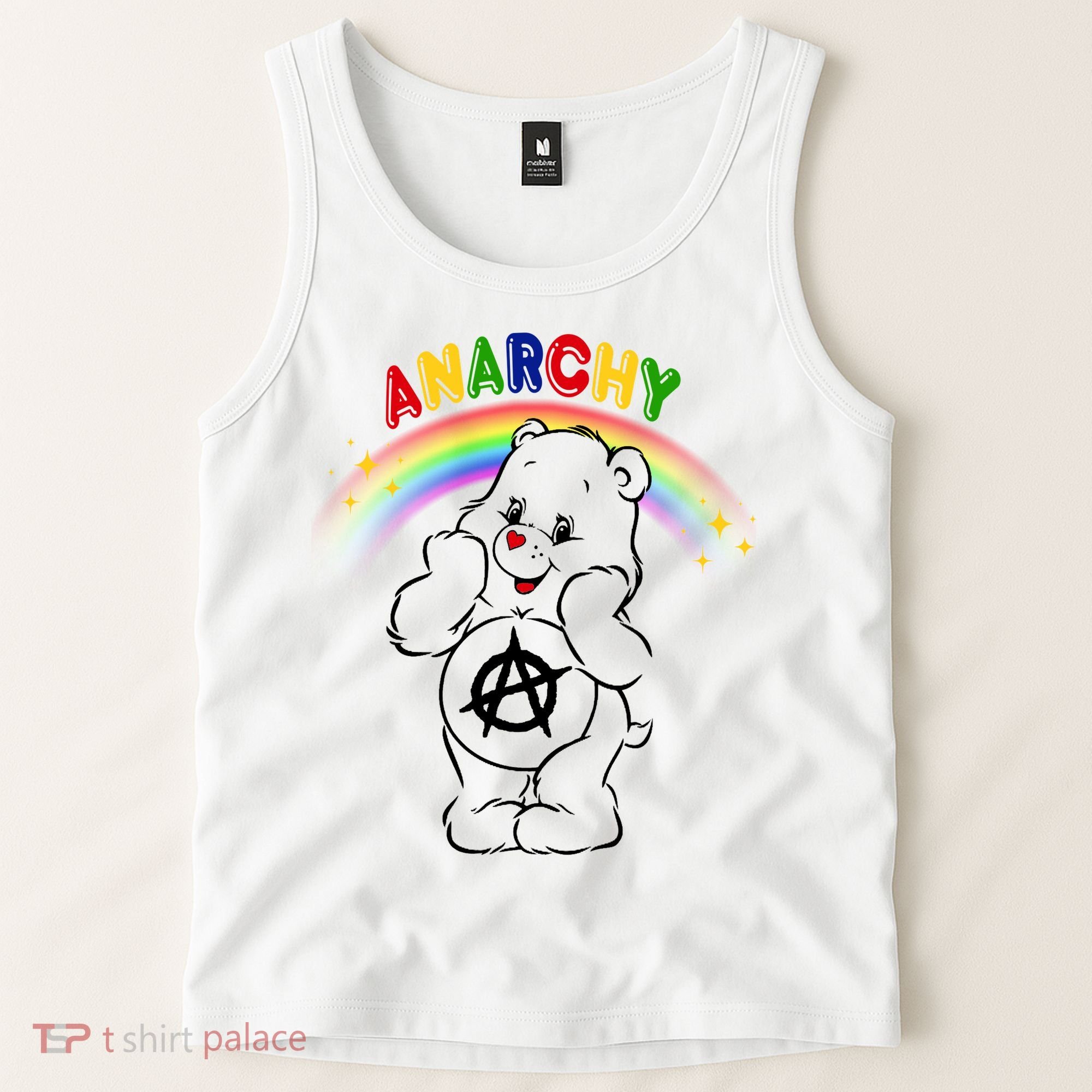 Anarchy Teddy Bear Tank Top