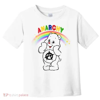 Anarchy Teddy Bear Toddler T-Shirt