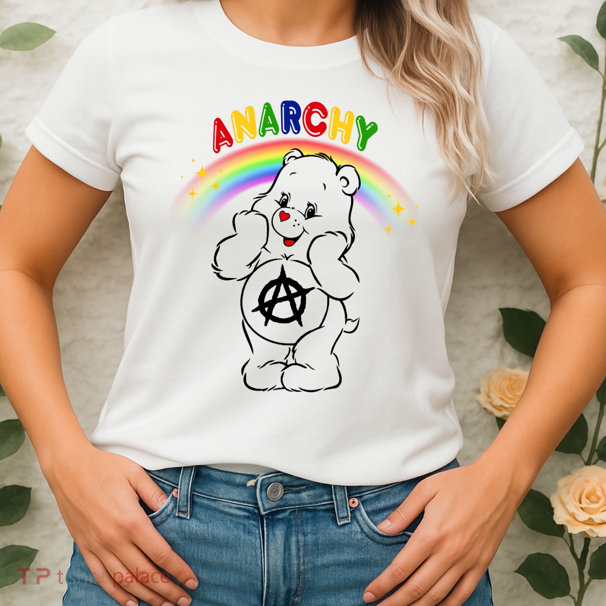 Anarchy Teddy Bear Women's T-Shirt