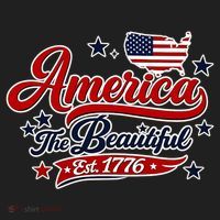 America The Beautiful Est 1776 Women's Sweatshirt thumb 2