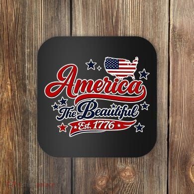 America The Beautiful Est 1776 Coaster