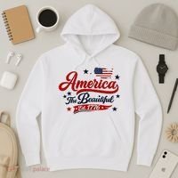 America The Beautiful Est 1776 Hoodie thumb 3