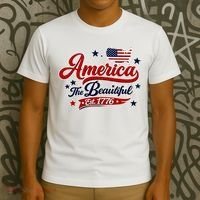 America The Beautiful Est 1776 T-Shirt thumb 3