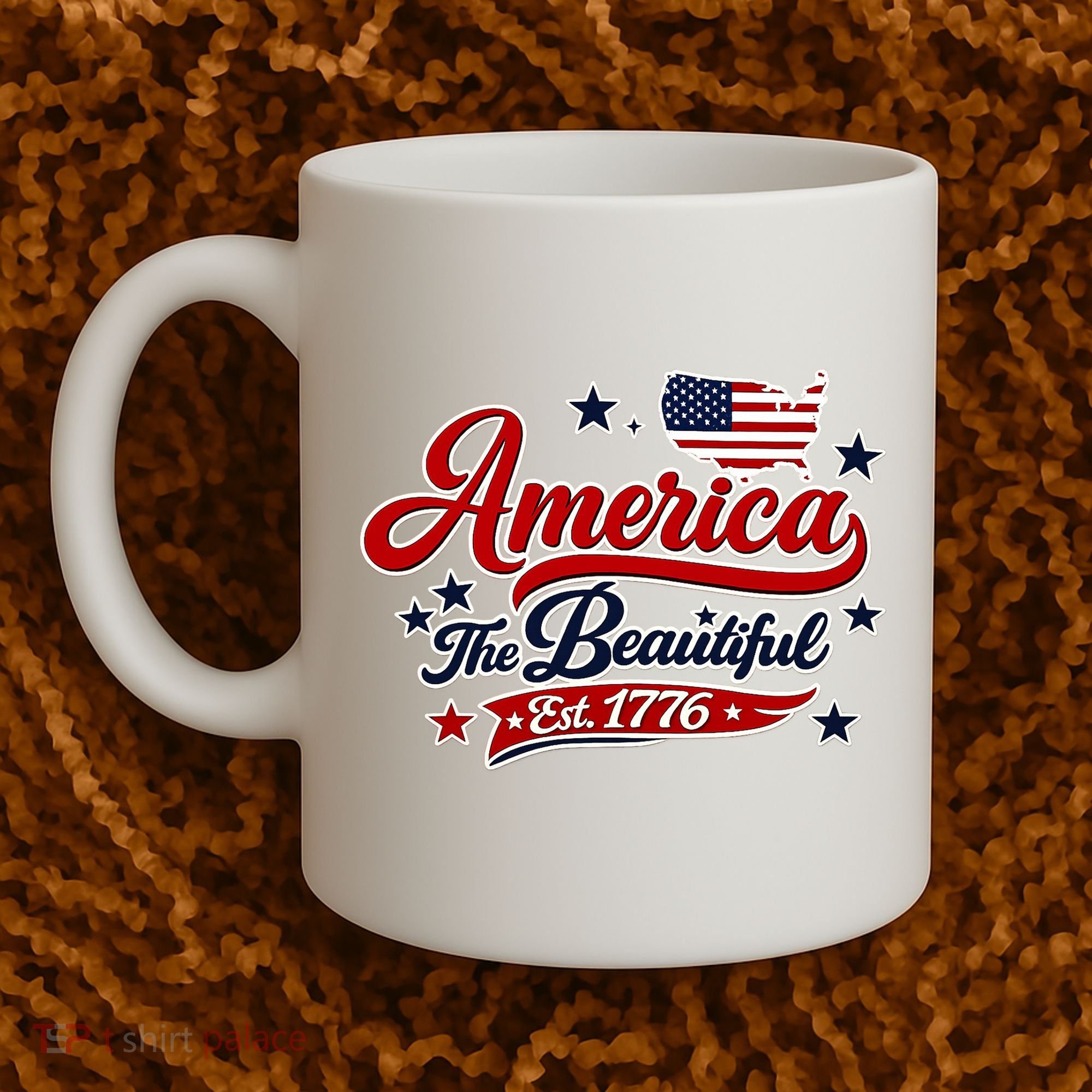 America The Beautiful Est 1776 Coffee Mug