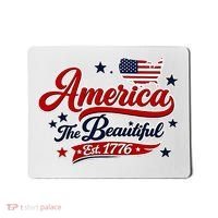 America The Beautiful Est 1776 Mousepad thumb 0