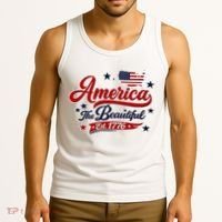 America The Beautiful Est 1776 Tank Top thumb 3