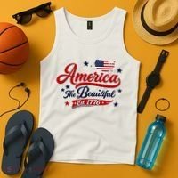America The Beautiful Est 1776 Tank Top thumb 4
