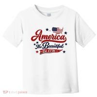 America The Beautiful Est 1776 Toddler T-Shirt thumb 0