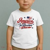 America The Beautiful Est 1776 Toddler T-Shirt thumb 2