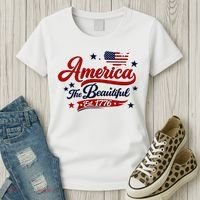 America The Beautiful Est 1776 Women's T-Shirt thumb 3