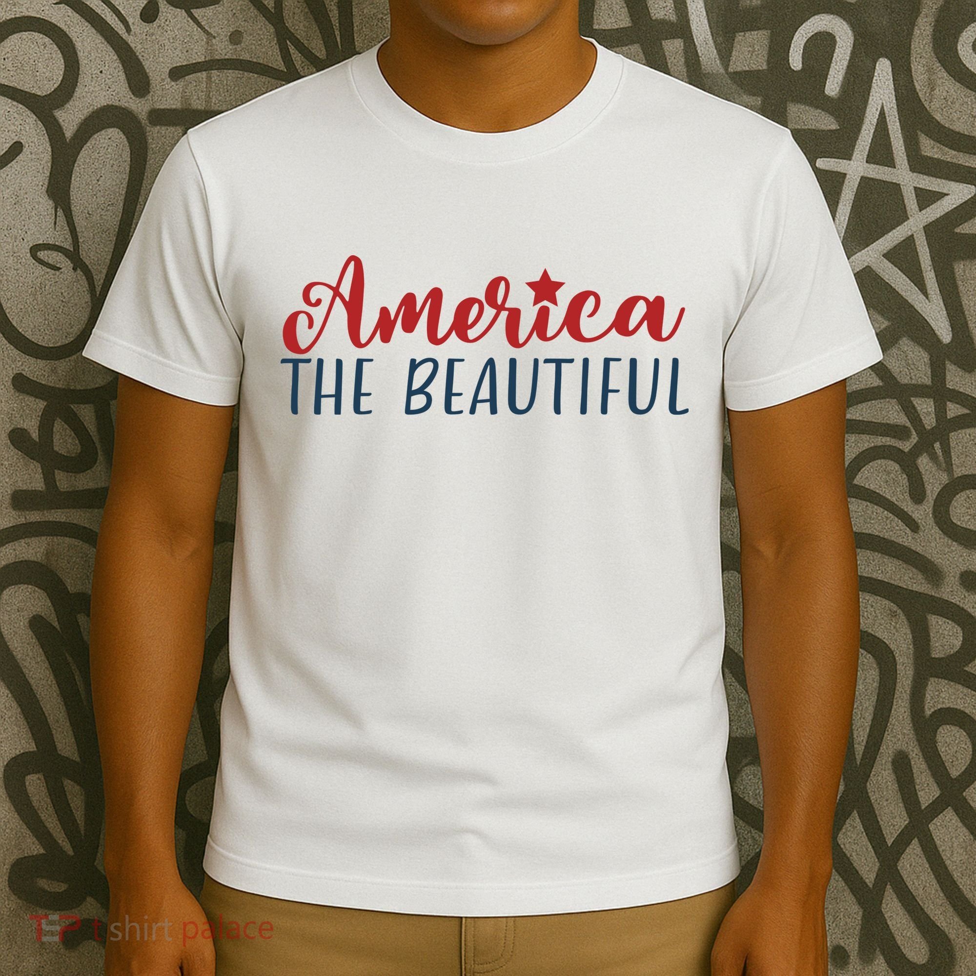 America The Beautiful 4th Of July T-Shirt