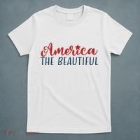 America The Beautiful 4th Of July T-Shirt thumb 5