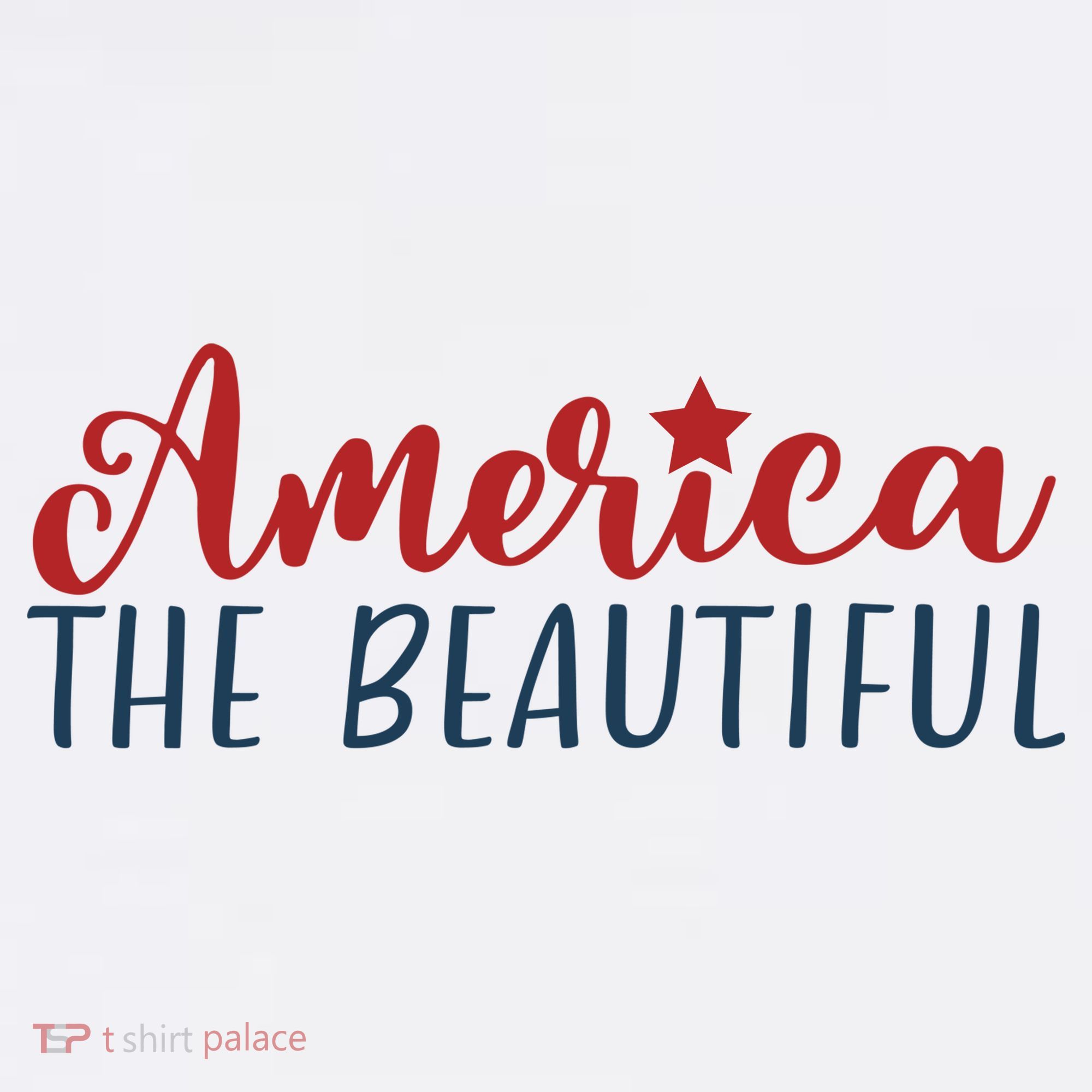 America The Beautiful 4th Of July T-Shirt