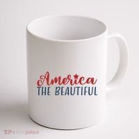 America The Beautiful 4th Of July Coffee Mug thumb 1