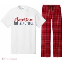 America The Beautiful 4th Of July Pajama Set thumb 0