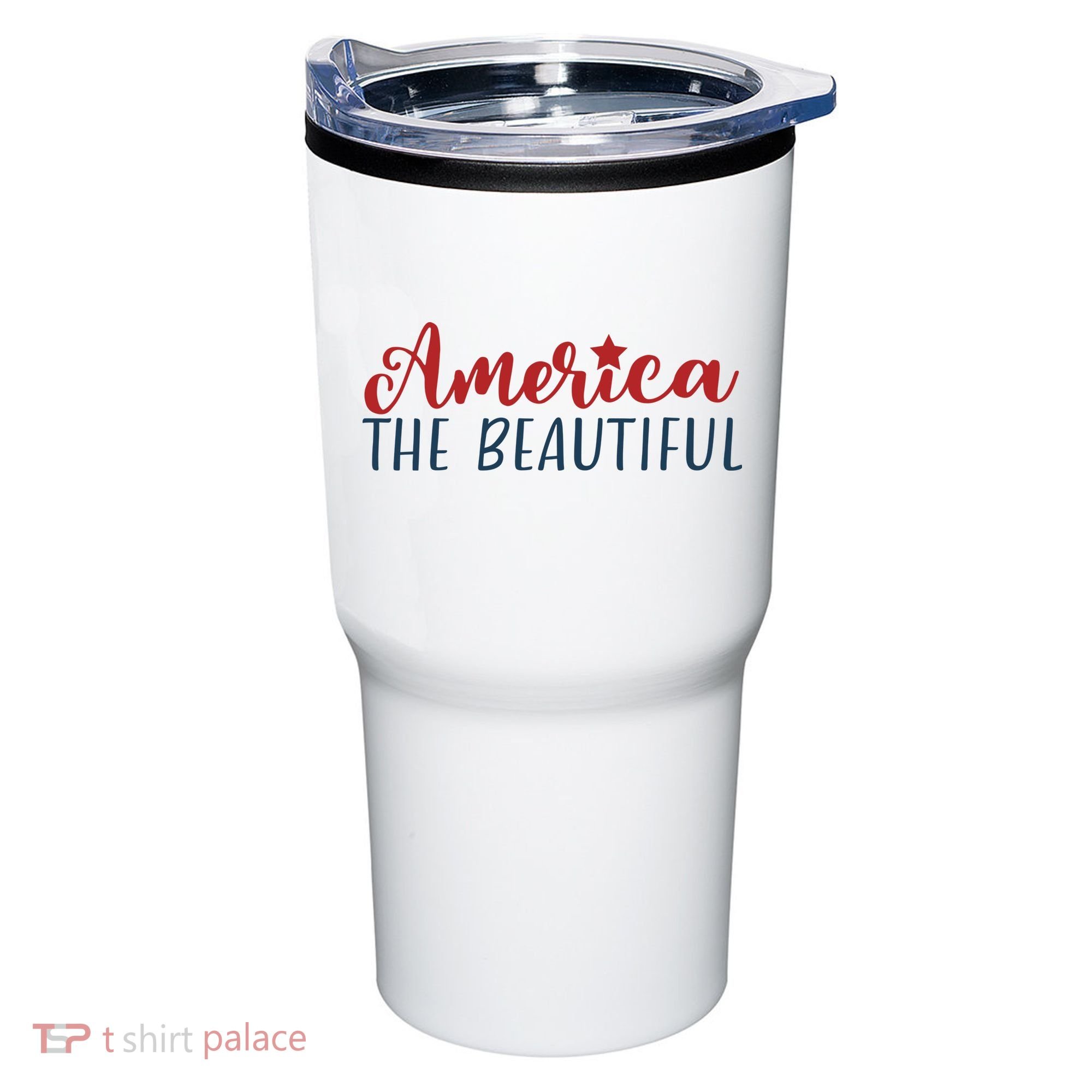 America The Beautiful 4th Of July Tumbler