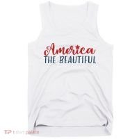 America The Beautiful 4th Of July Tank Top thumb 0