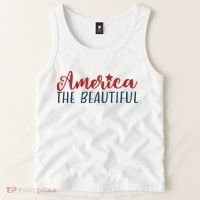 America The Beautiful 4th Of July Tank Top thumb 2