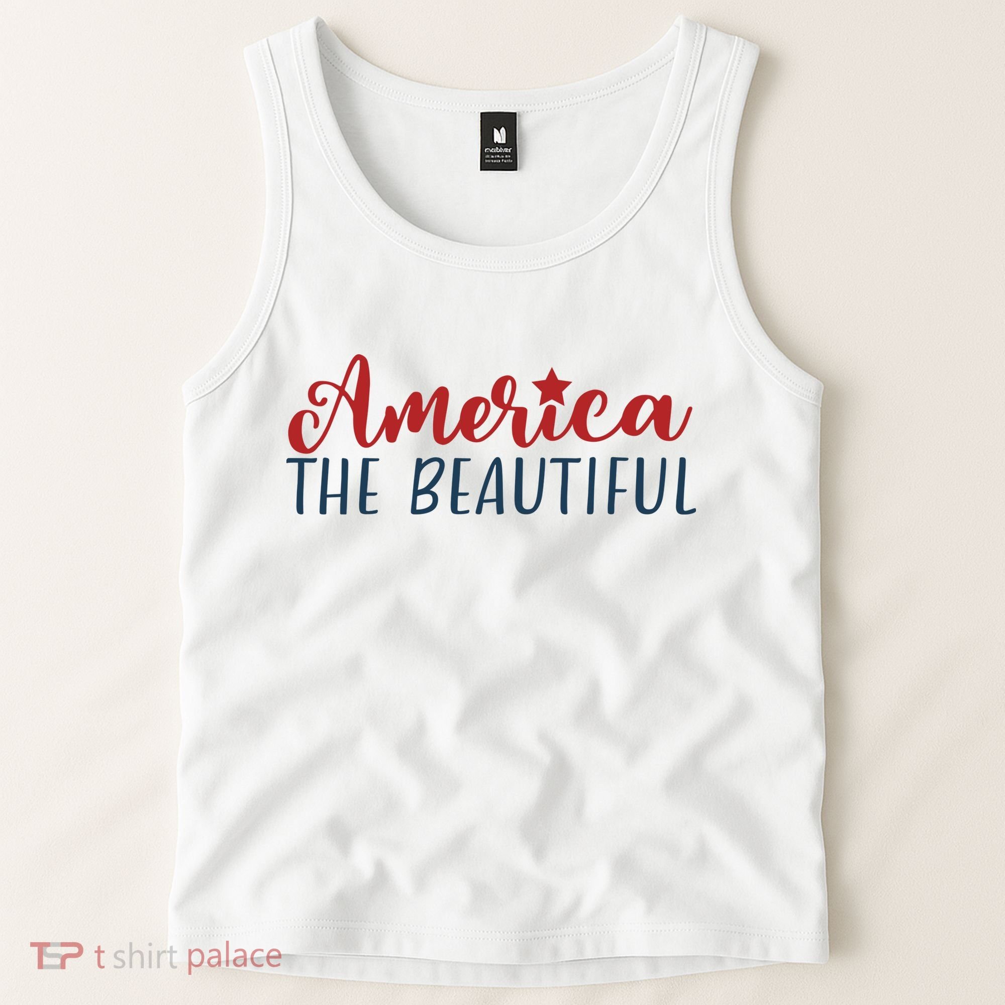 America The Beautiful 4th Of July Tank Top