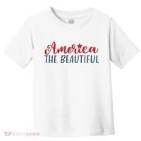 America The Beautiful 4th Of July Toddler T-Shirt thumb 0