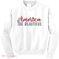 America The Beautiful 4th Of July Kids Sweatshirt thumb 0
