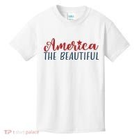 America The Beautiful 4th Of July Kids T-Shirt thumb 0